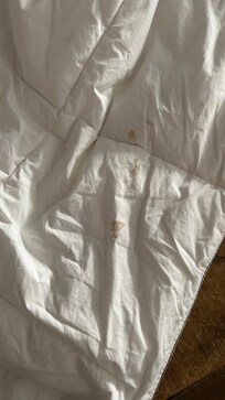 Stained sheets