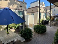 Courtyard outside our room.