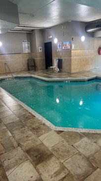 The pool was so dirty