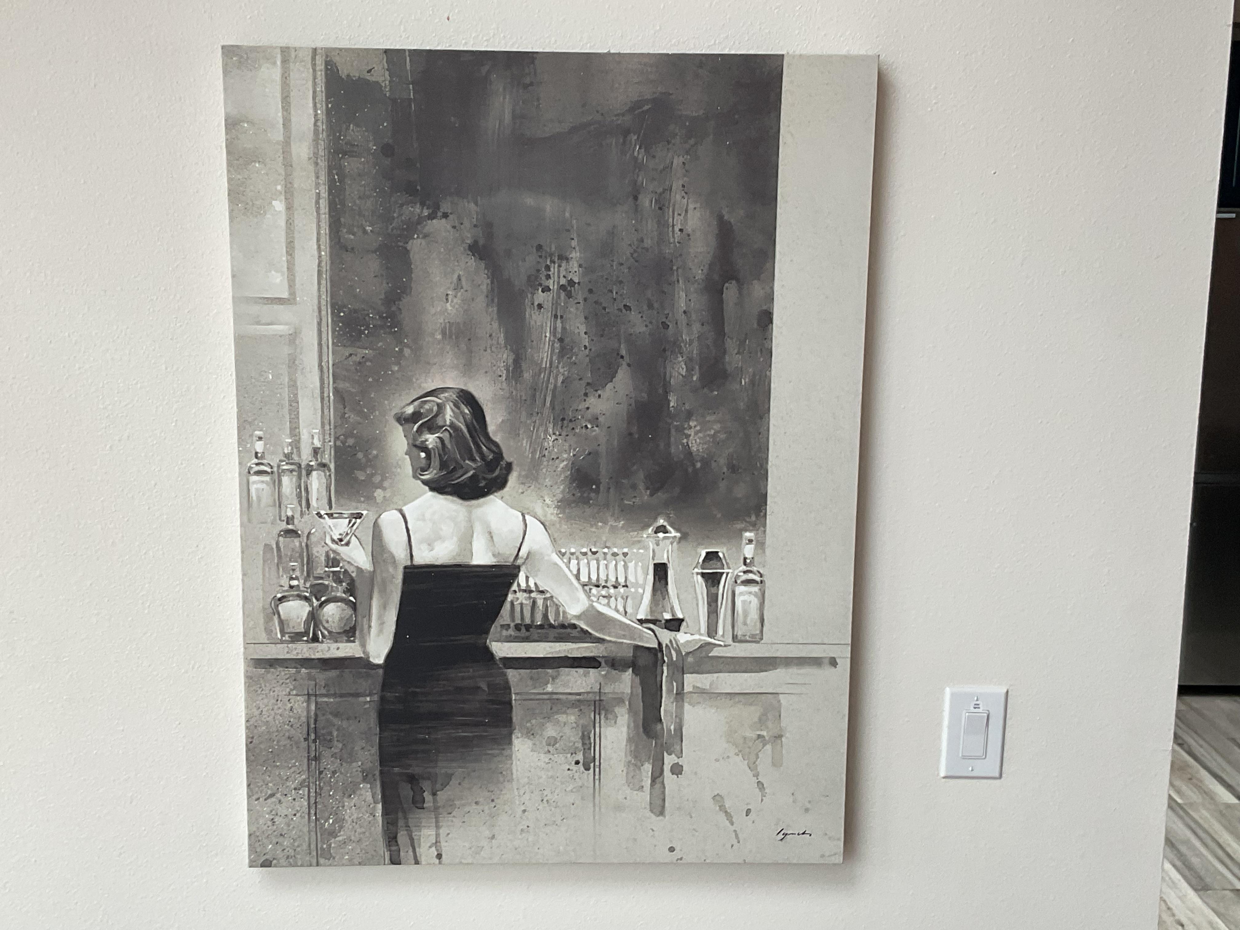 The dame in waiting for her counterpart…opposite wall. She’s got a story to tell.