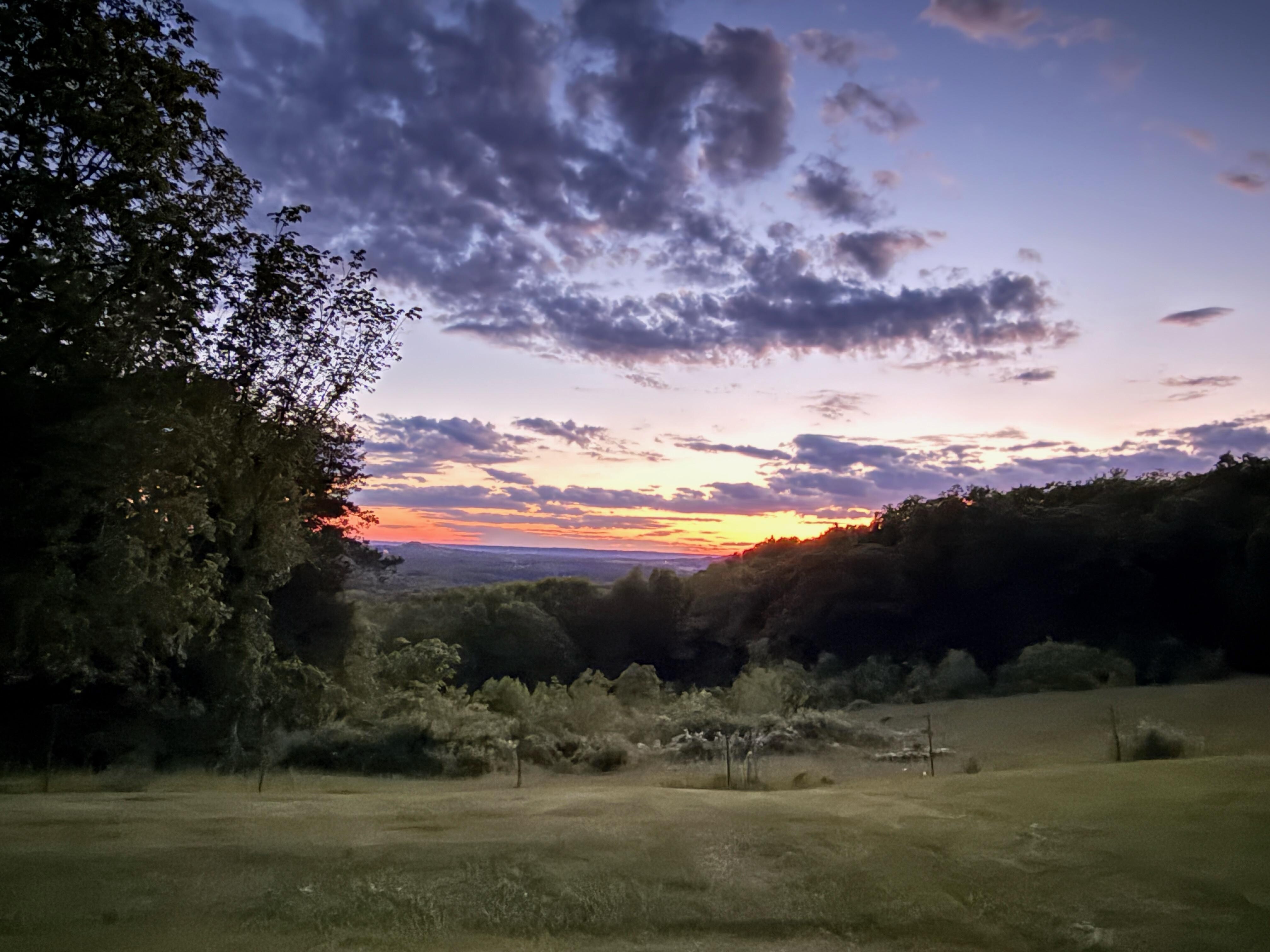 View of the valley
