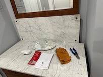 Random home improvement projects left unfinished