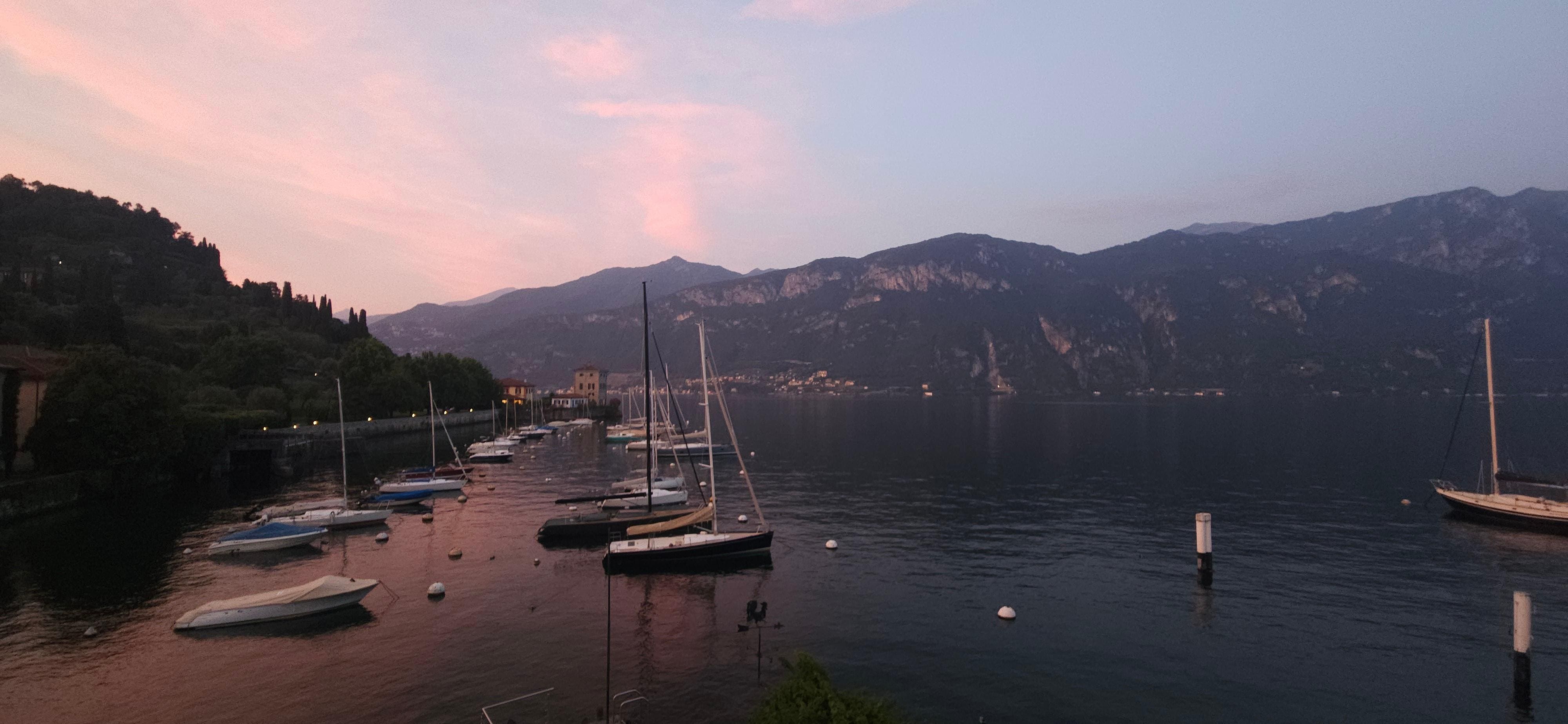 View from our balcony