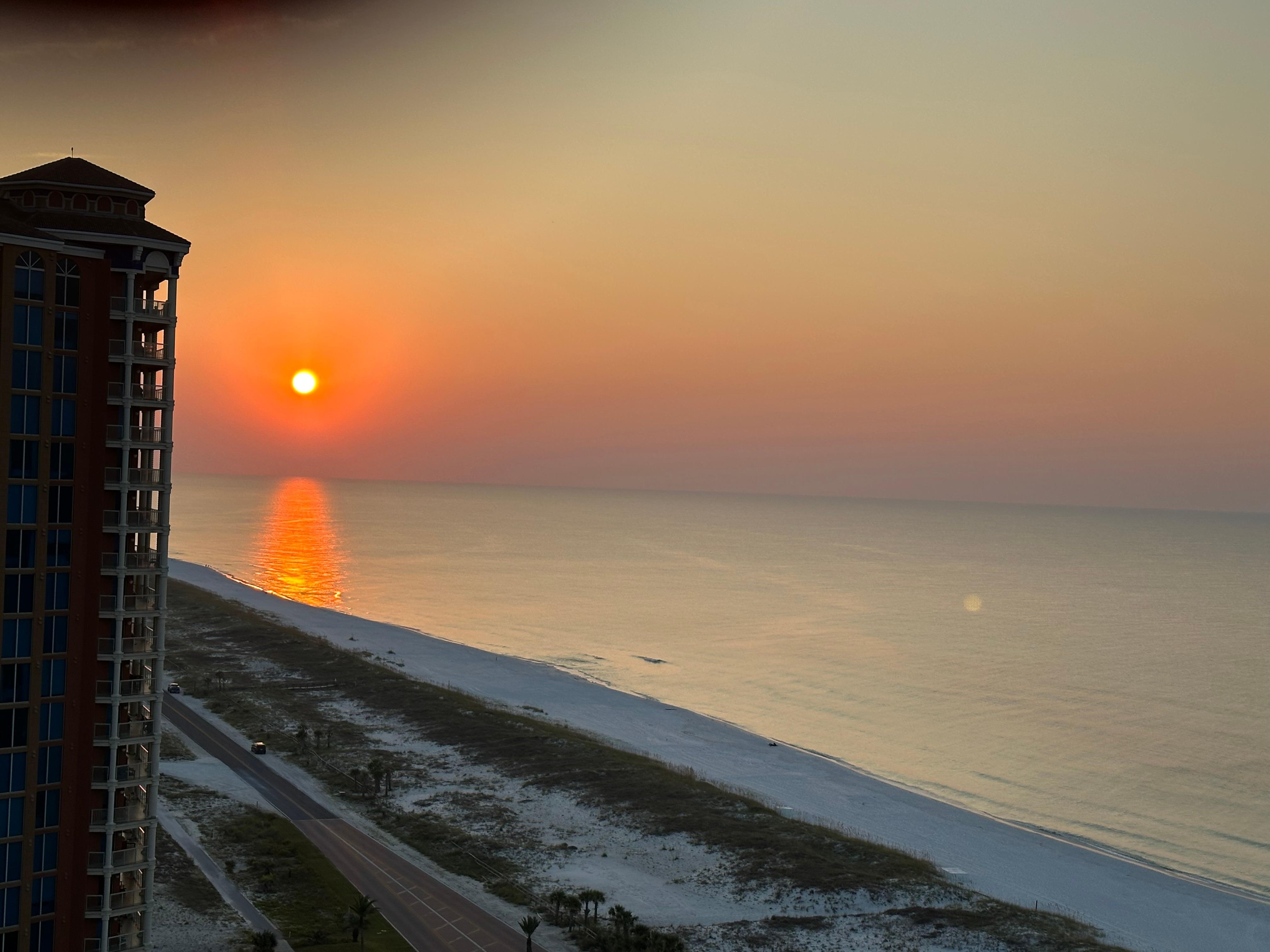 Sunrise on the 17th floor