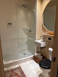 Bathroom w teeny sink