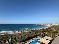 Blick von der Frühstücksterasse