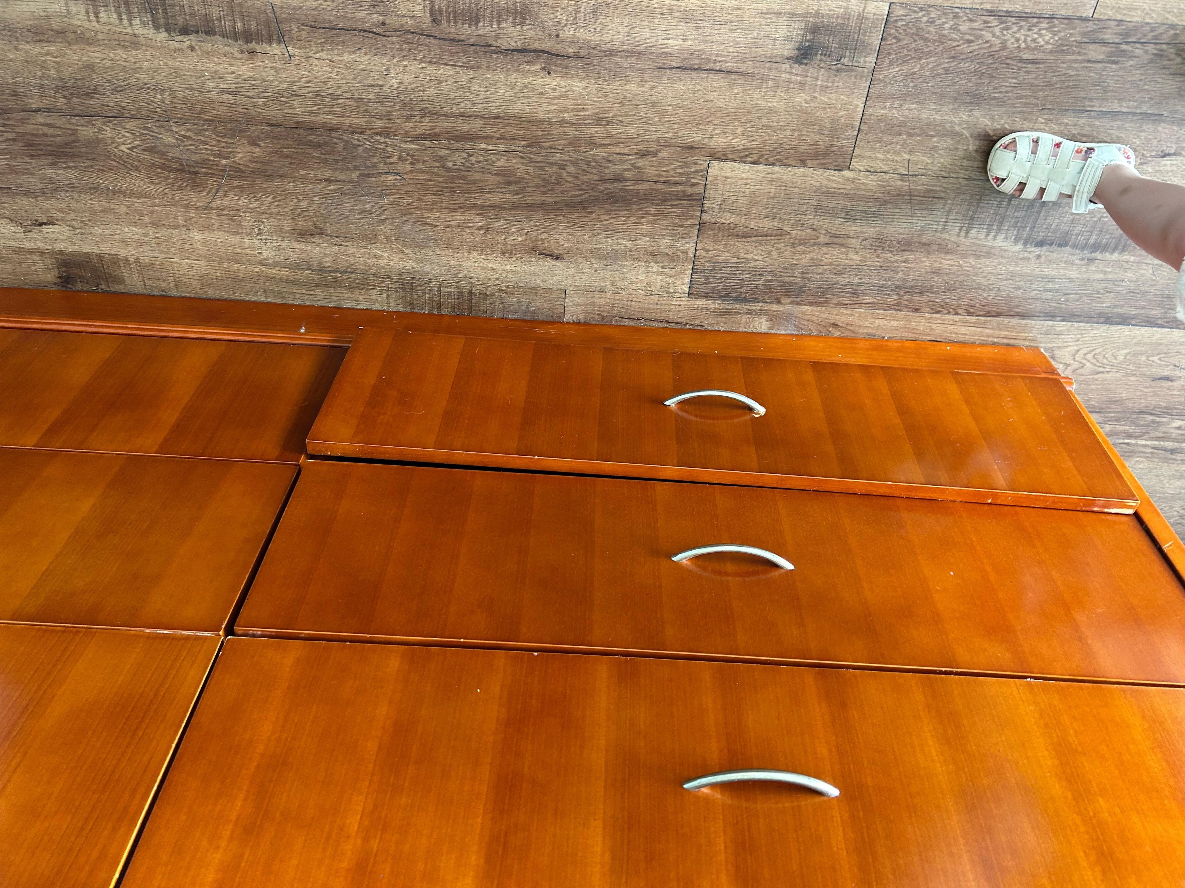 Worn out dresser