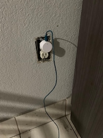 TV outlet, no power