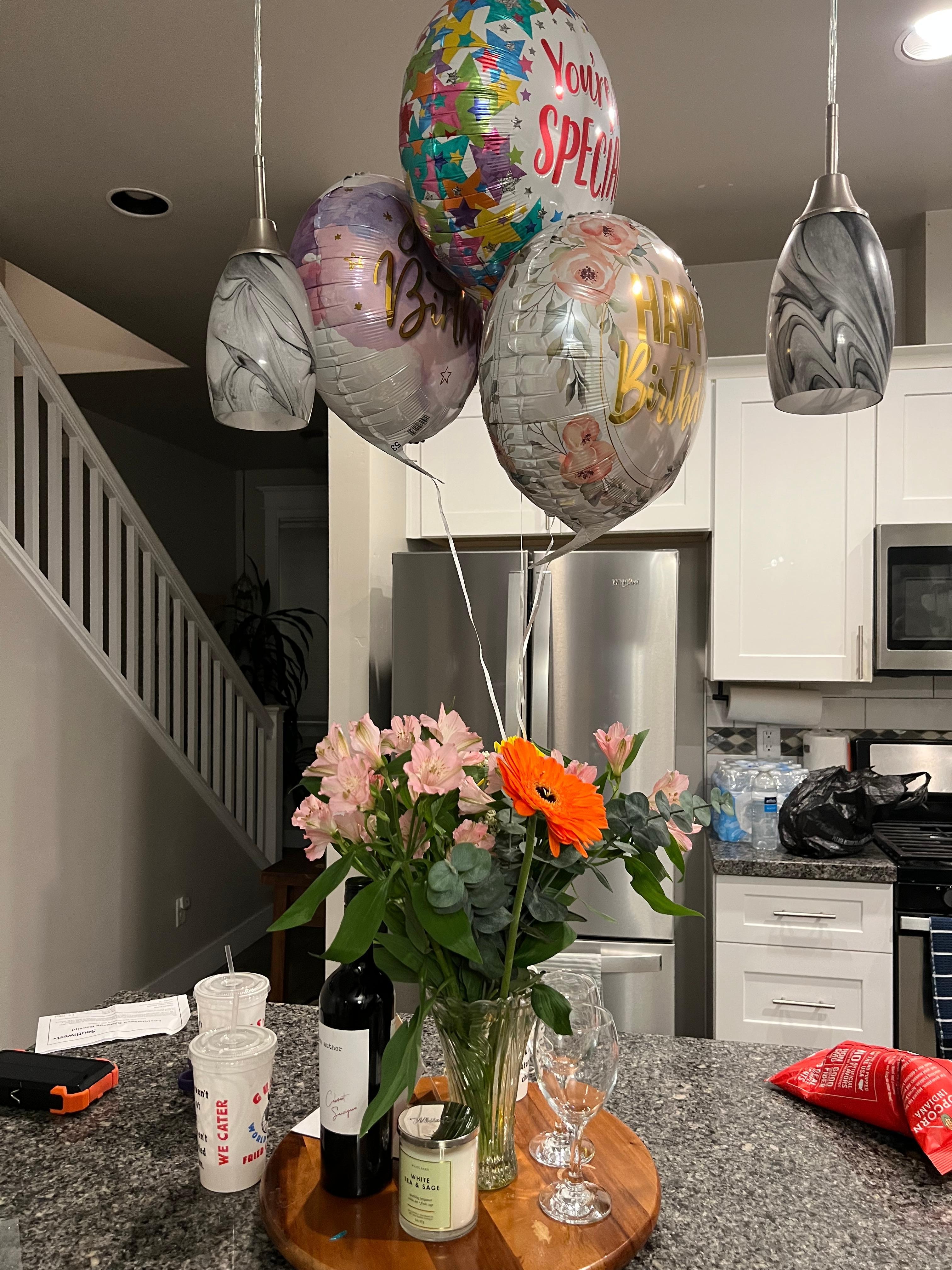 What a great Host: Ramesh & Beena. Wishing my Mom a Happy Birthday on our arrival!