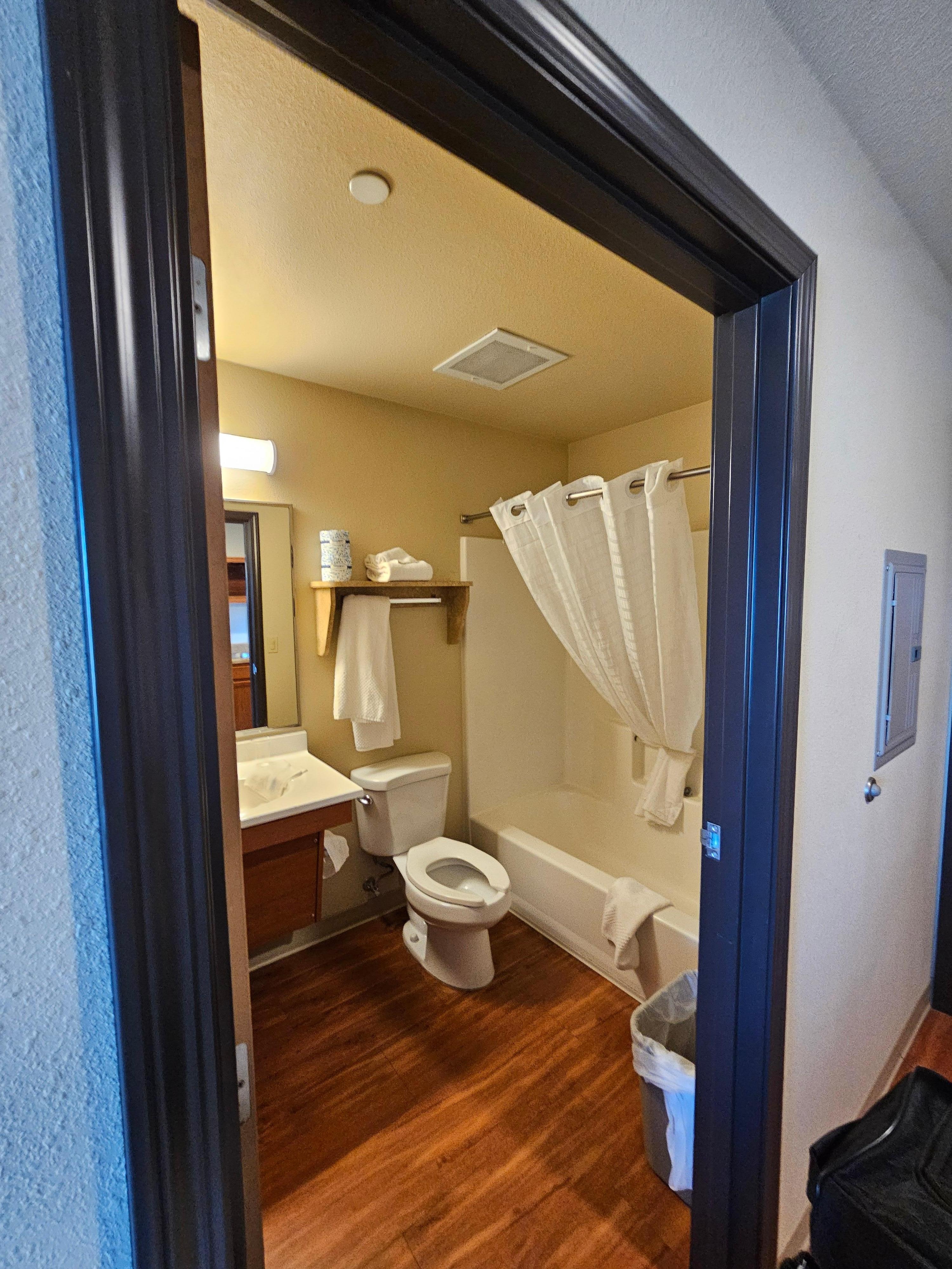 We requested an accessible room but no luck.