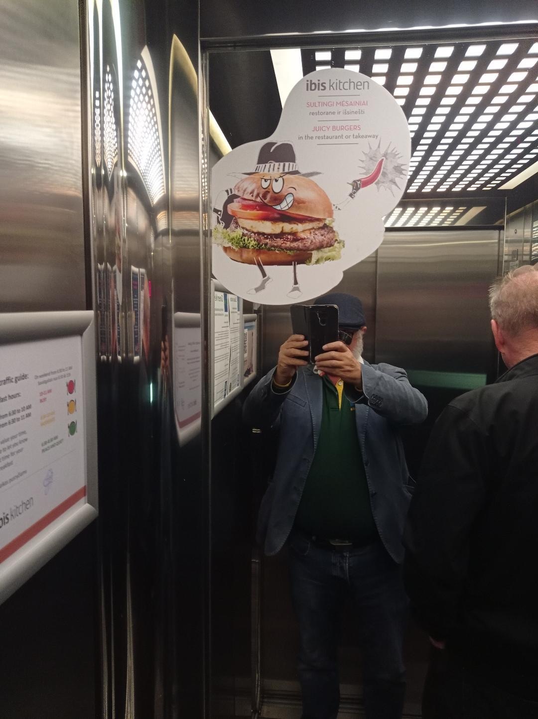 Advertising a Restaurant that was closed for our entire 5 day Staf 