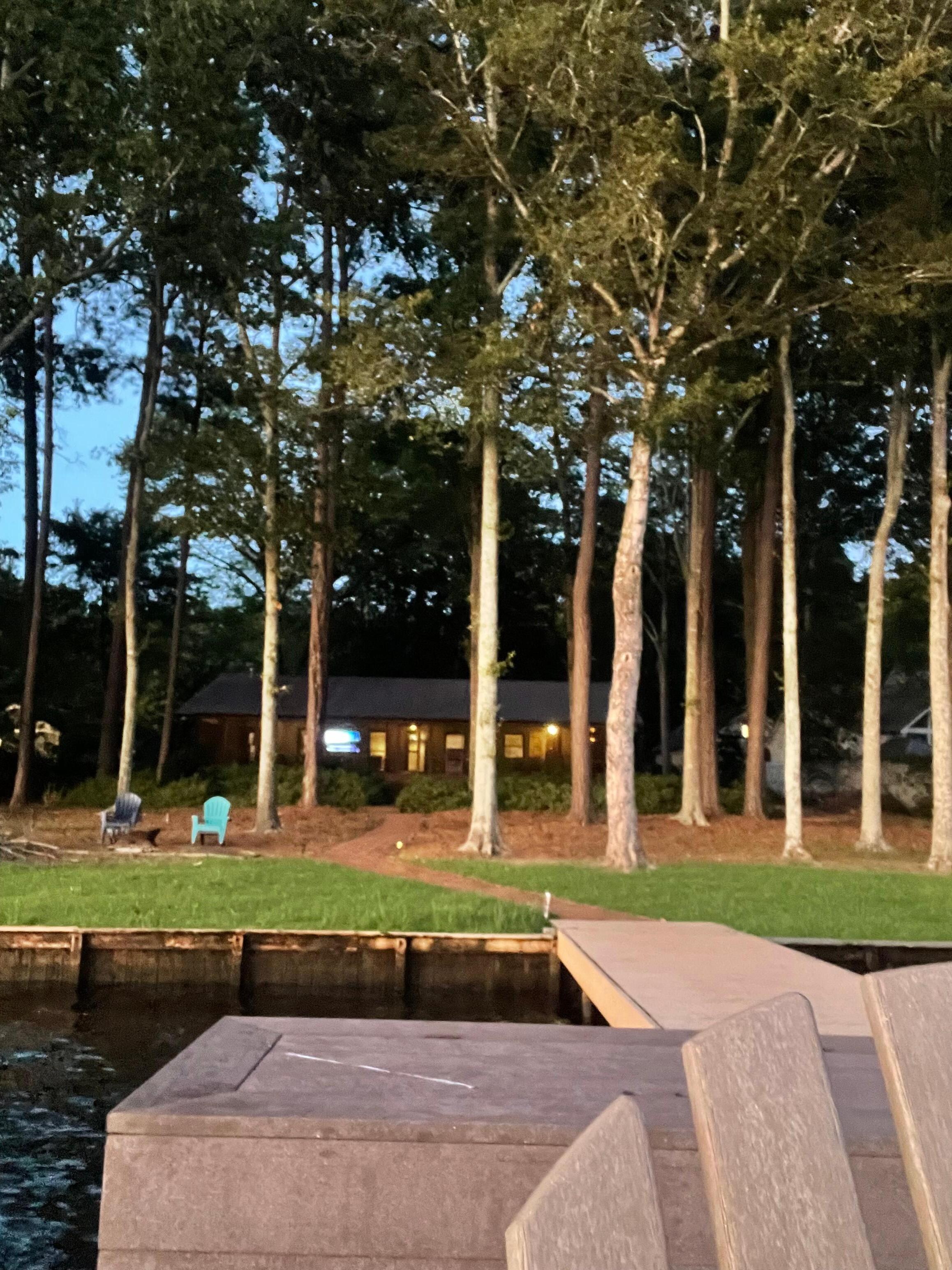 View of house from dock 