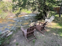 Relaxing location by the river