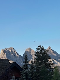 View outside the accommodation.