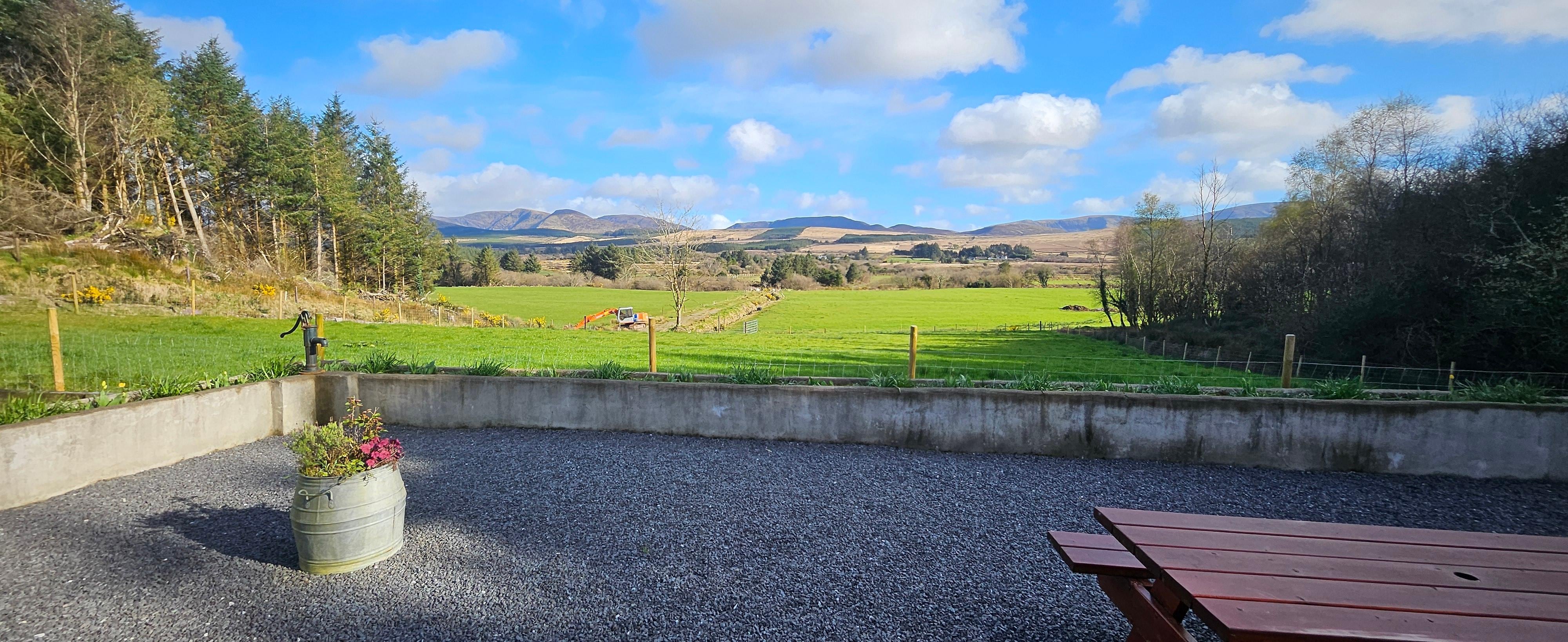 View from the front garden 
