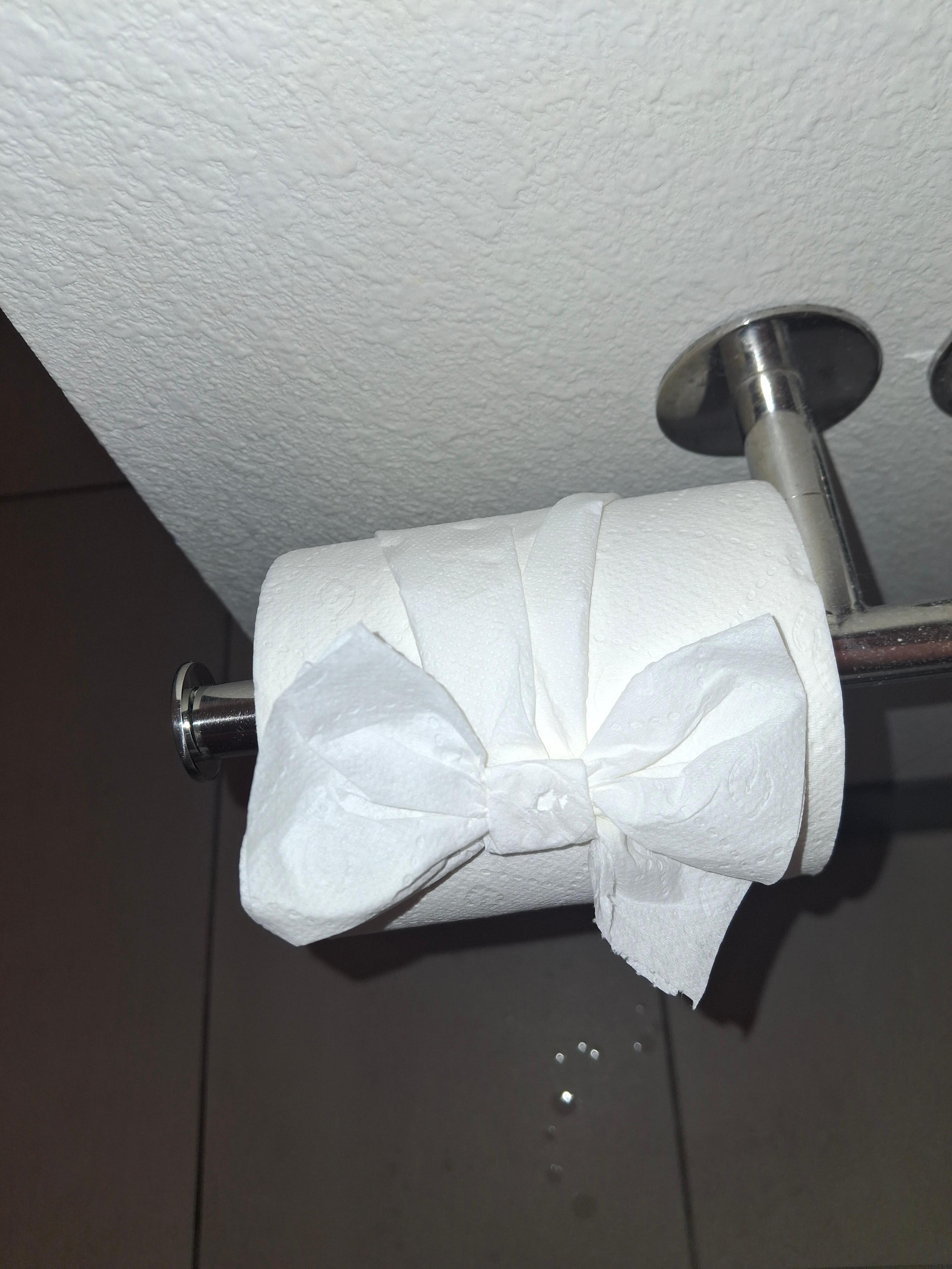 The bathrooms were spotless, need I say more