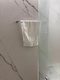 Towels supposedly for after a shower?