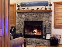 We enjoyed the fireplace nightly!! It was wonderful!!