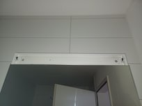 Missing bathroom light