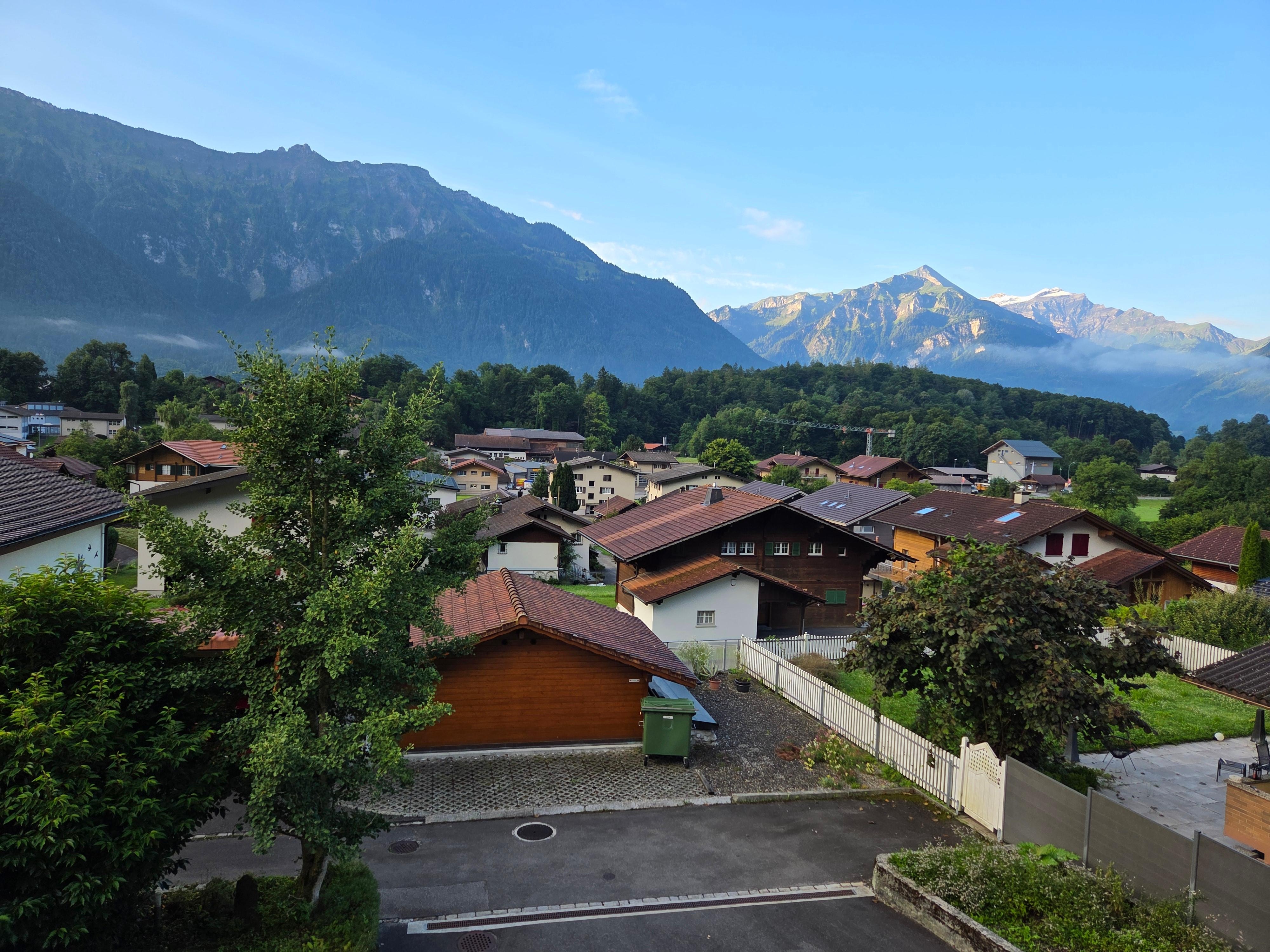 View from the balcony