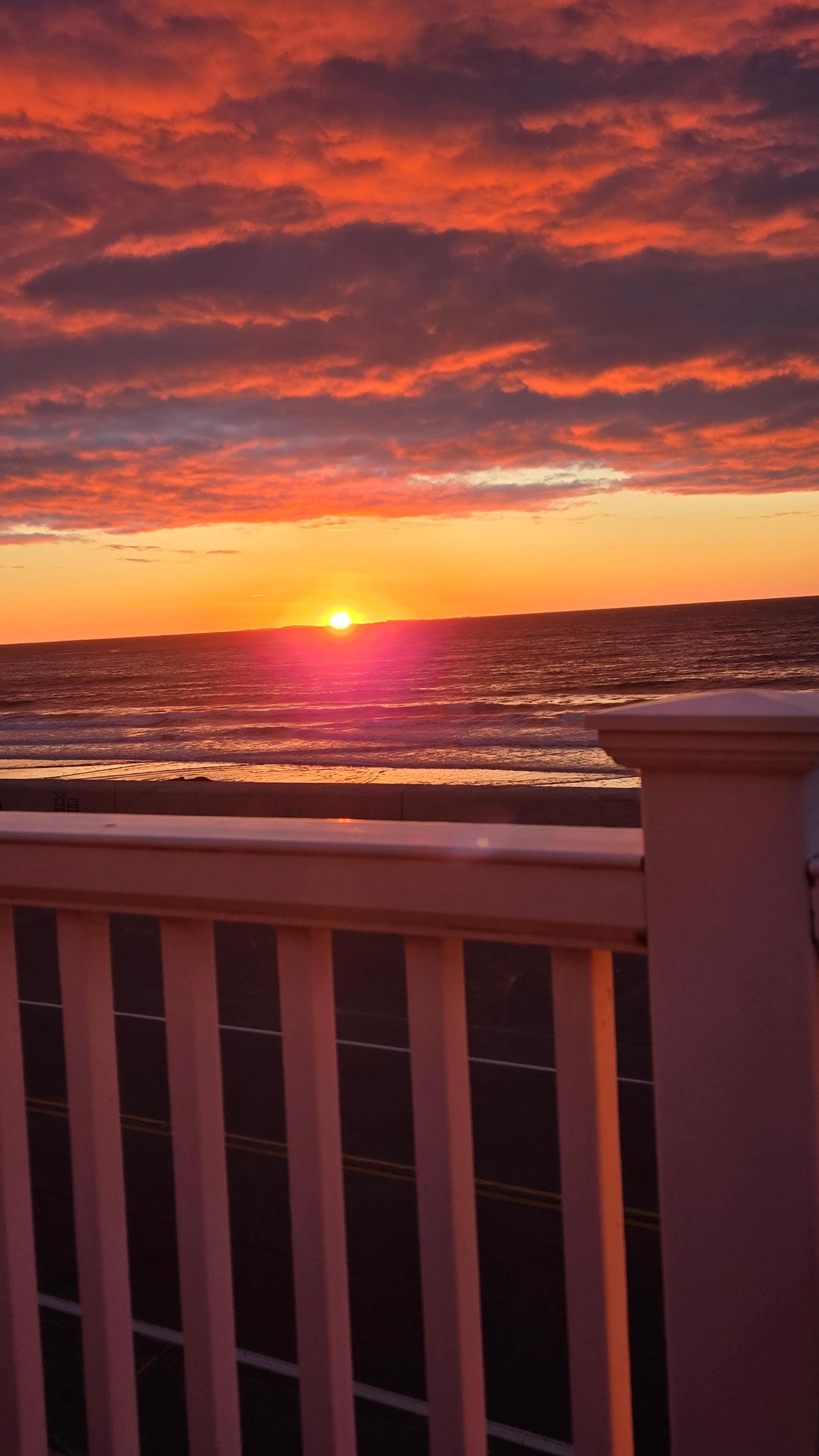 NO filter! Stunning sunrise! 