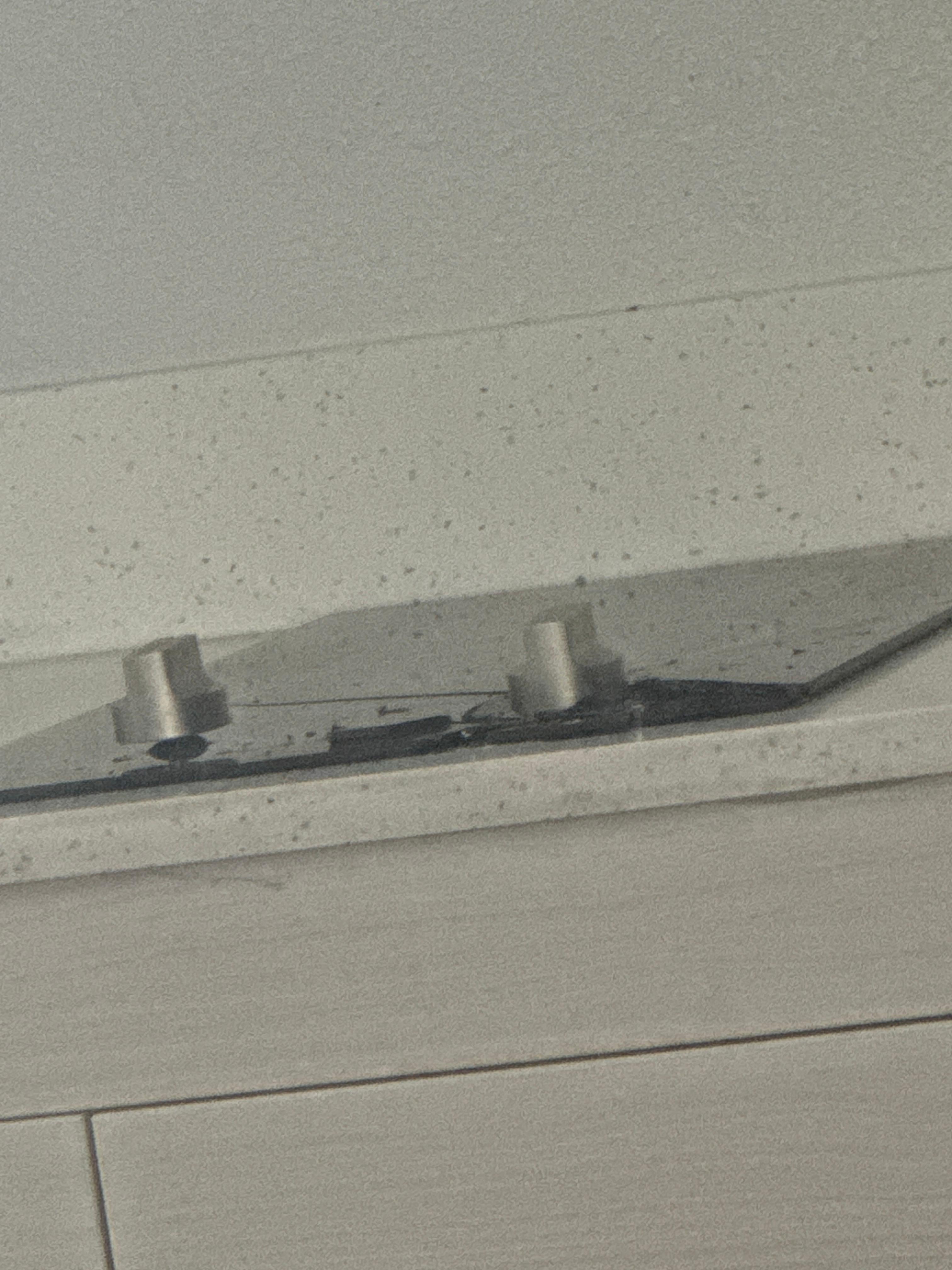 Shattered glass on the hot plate.