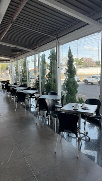 Área externa restaurante