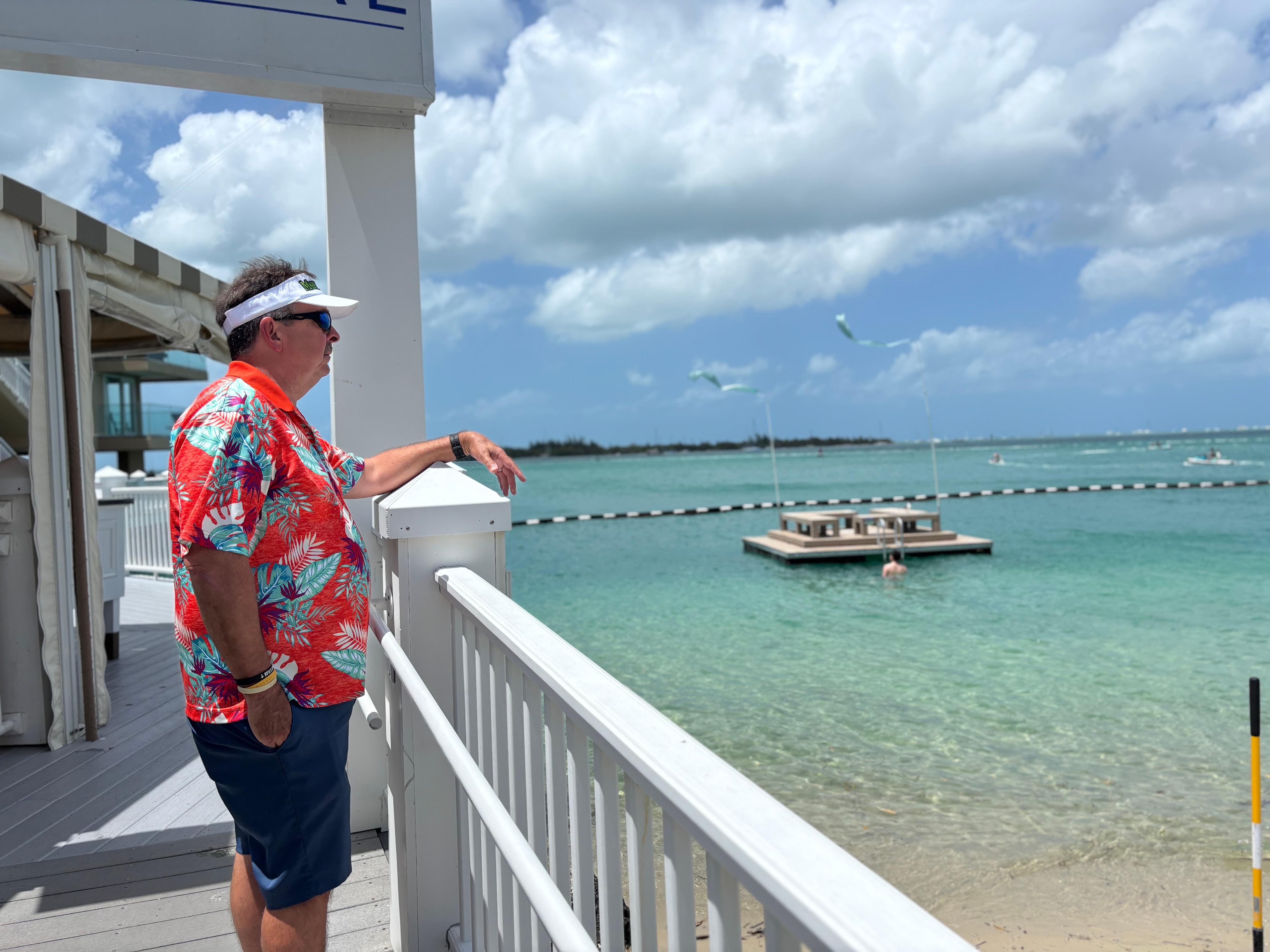 Pier House beach area