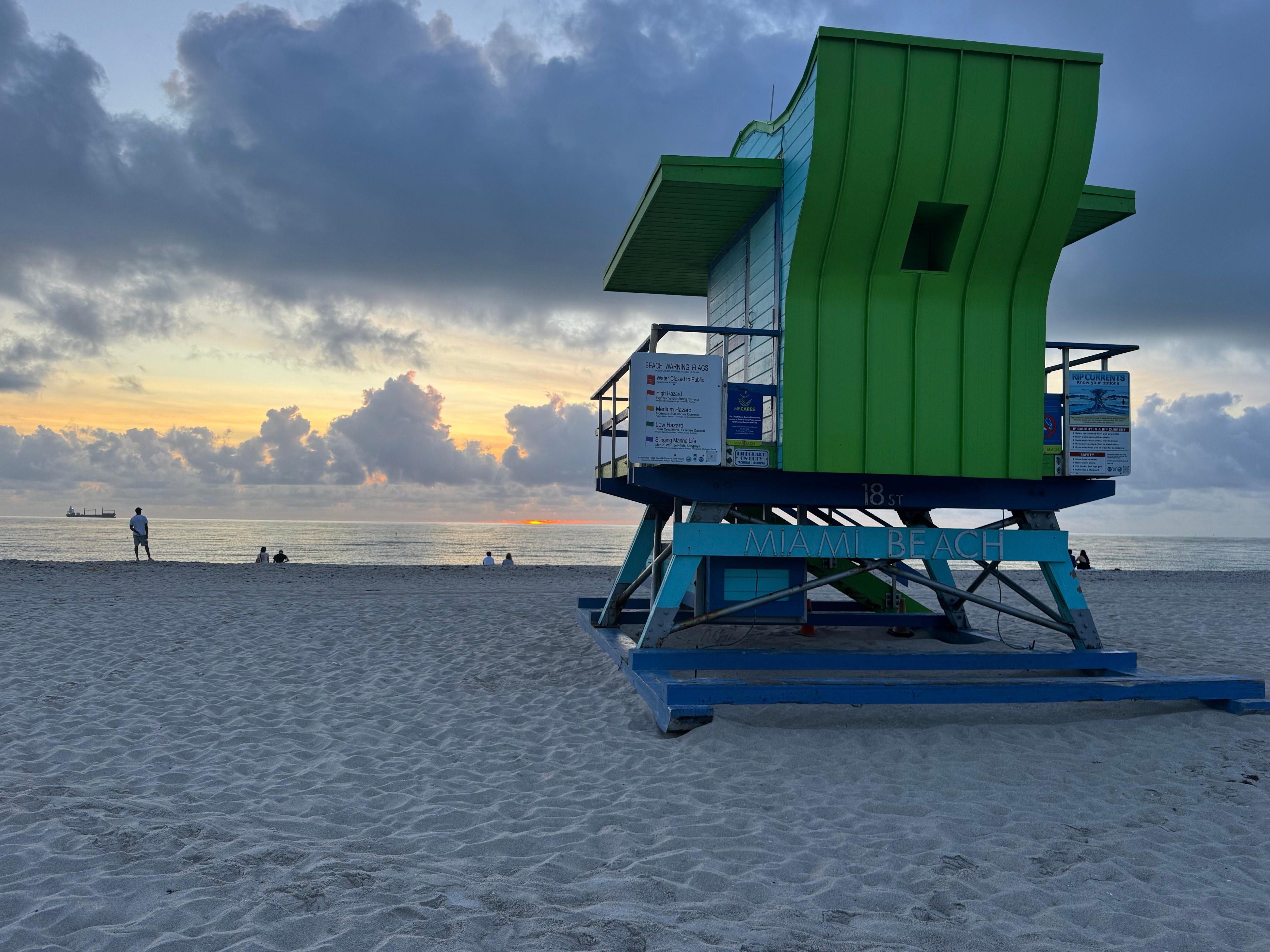 Beautiful beach front