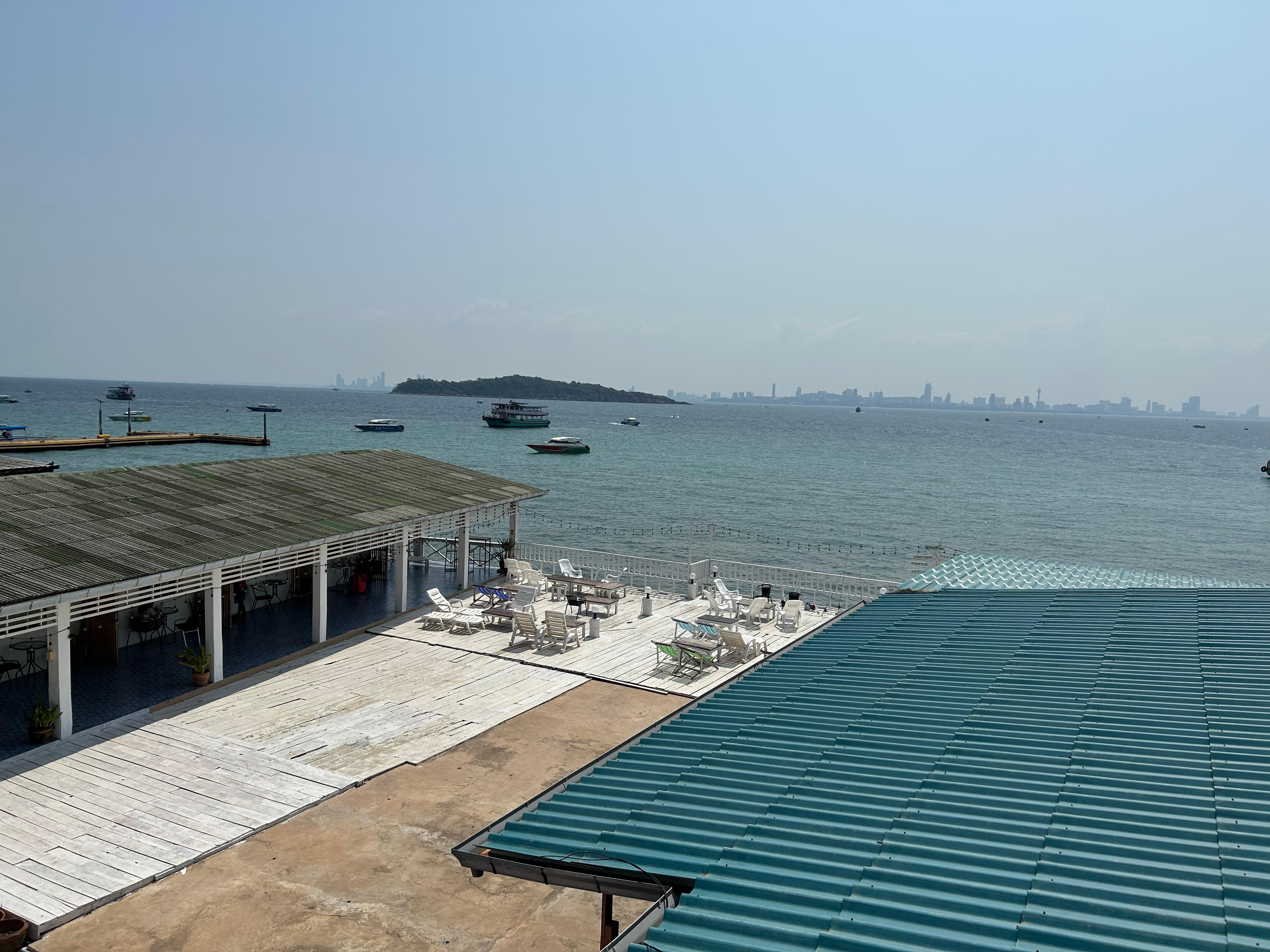 View from the small balcony