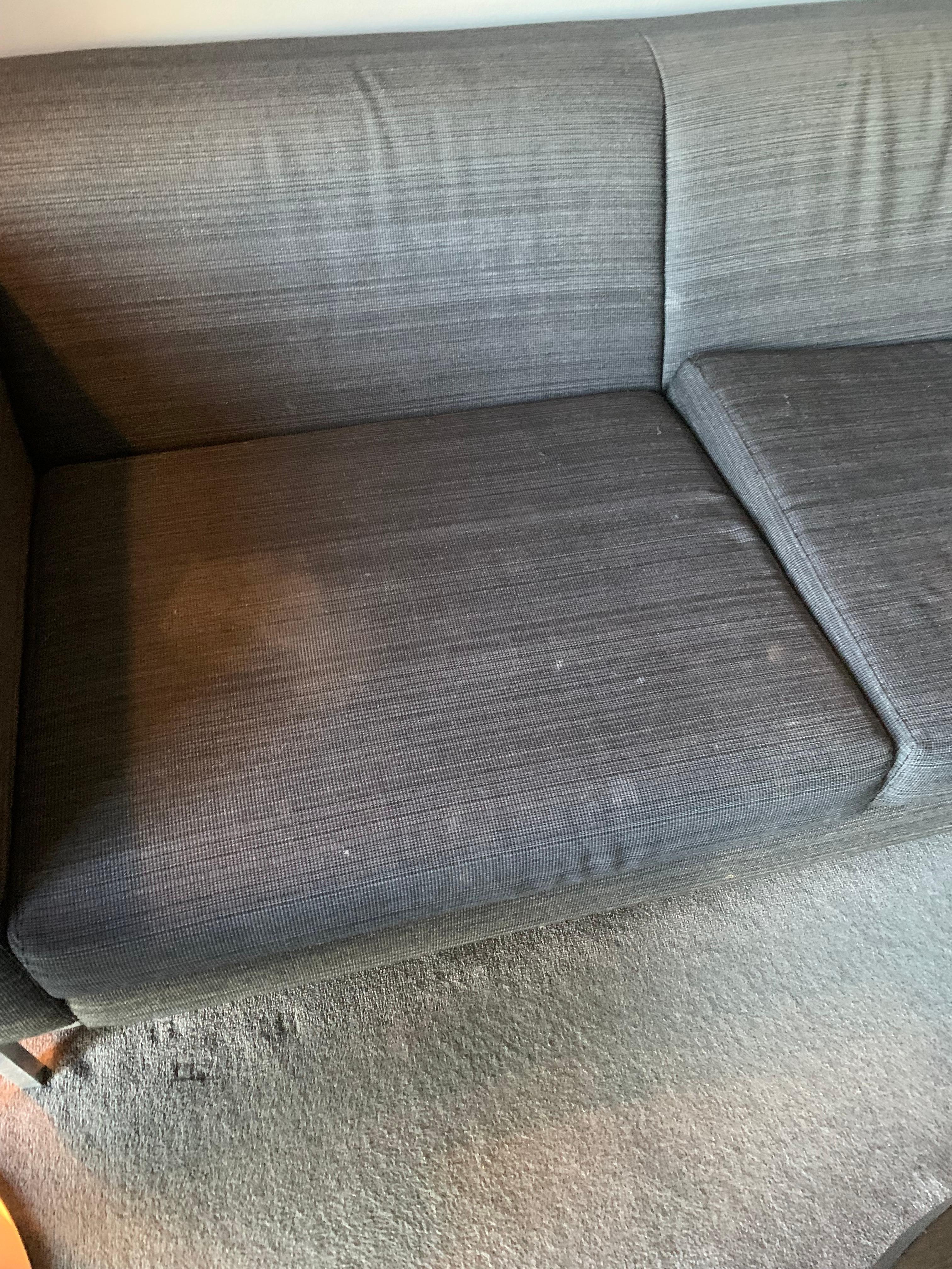 Plettet sofa