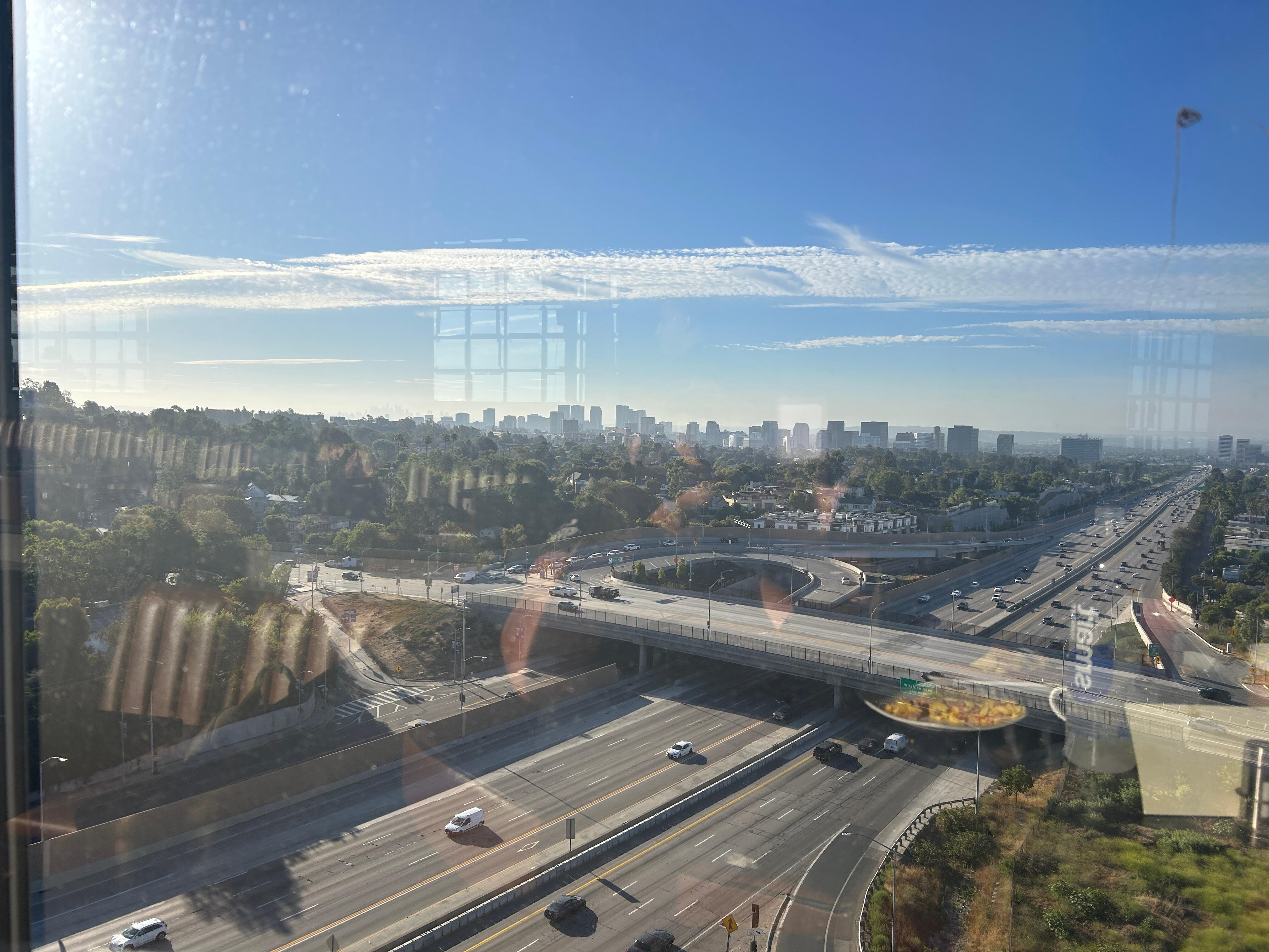 View from restaurant 
