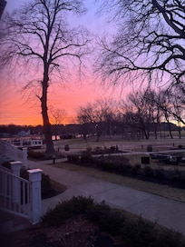 My view waking up from bed.