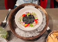 호불호가 심했던 음식. 오징어 먹물요리 안좋아하시면 피하세요