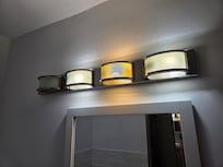 Lights were falling apart throughout, this is an example.