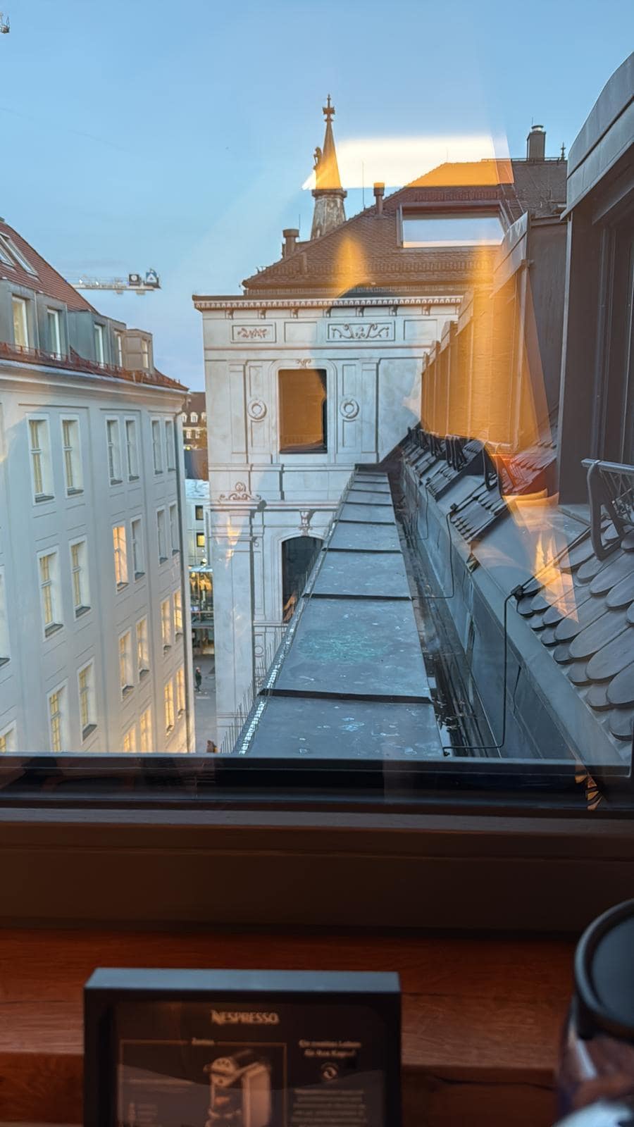 Preciosa vista de la habitación