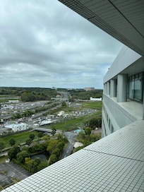 Narita airport from 17th floor