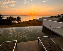 Sunset from the room