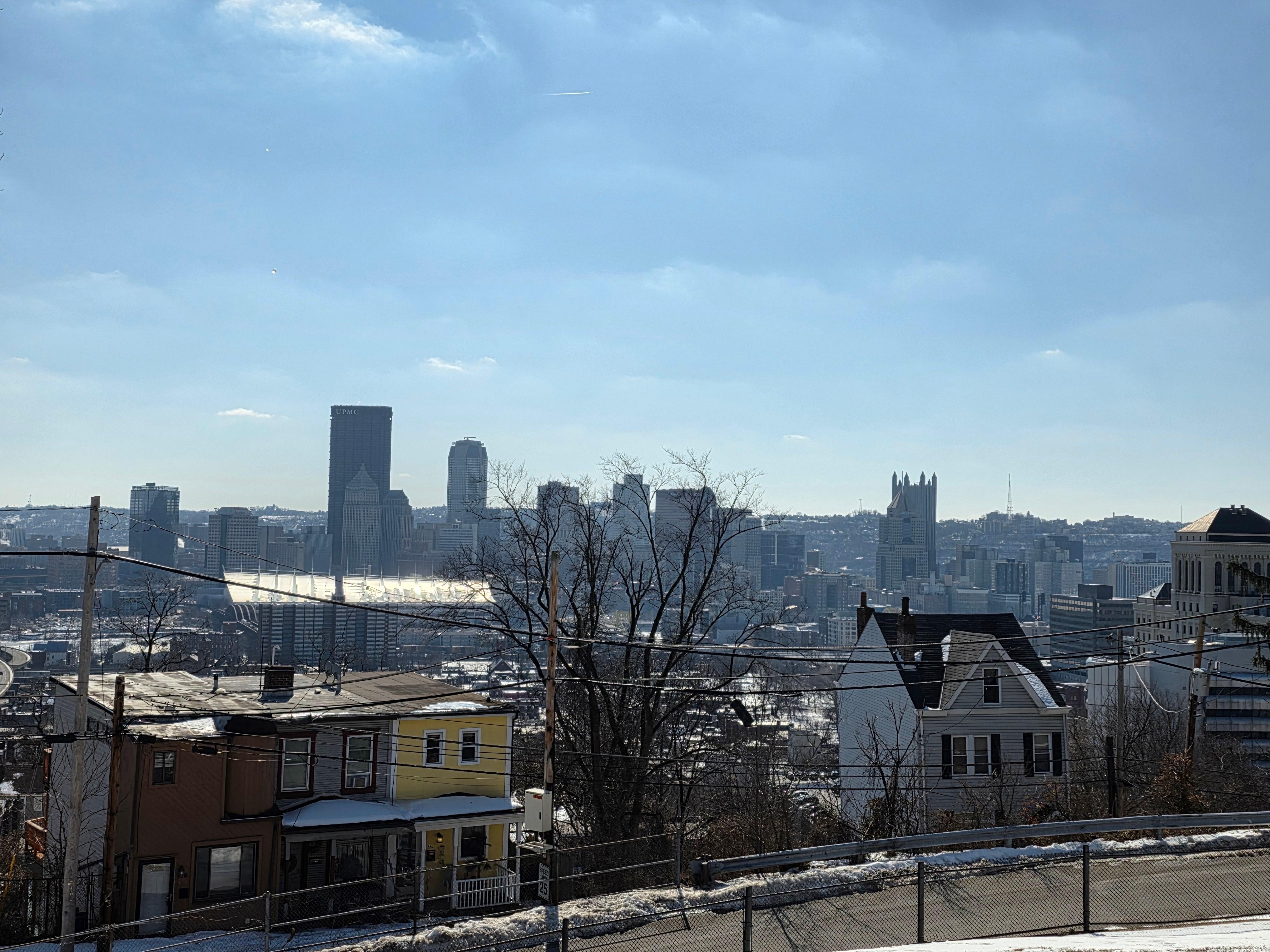 The view from the front porch