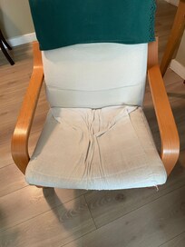 Dirty and torn chair