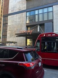 Front of hotel