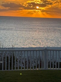 Sunset view from room