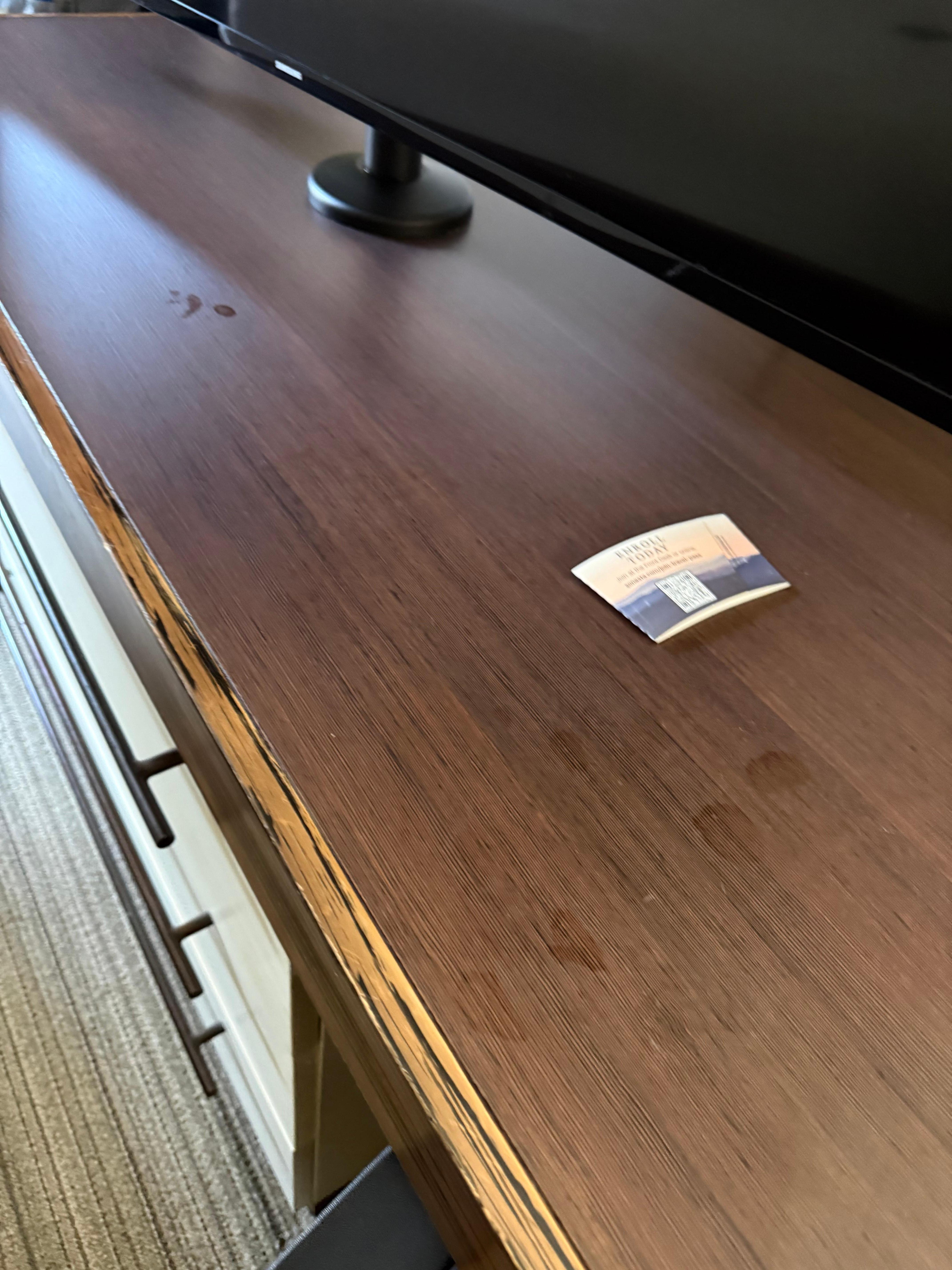 food & finger prints from previous person.  