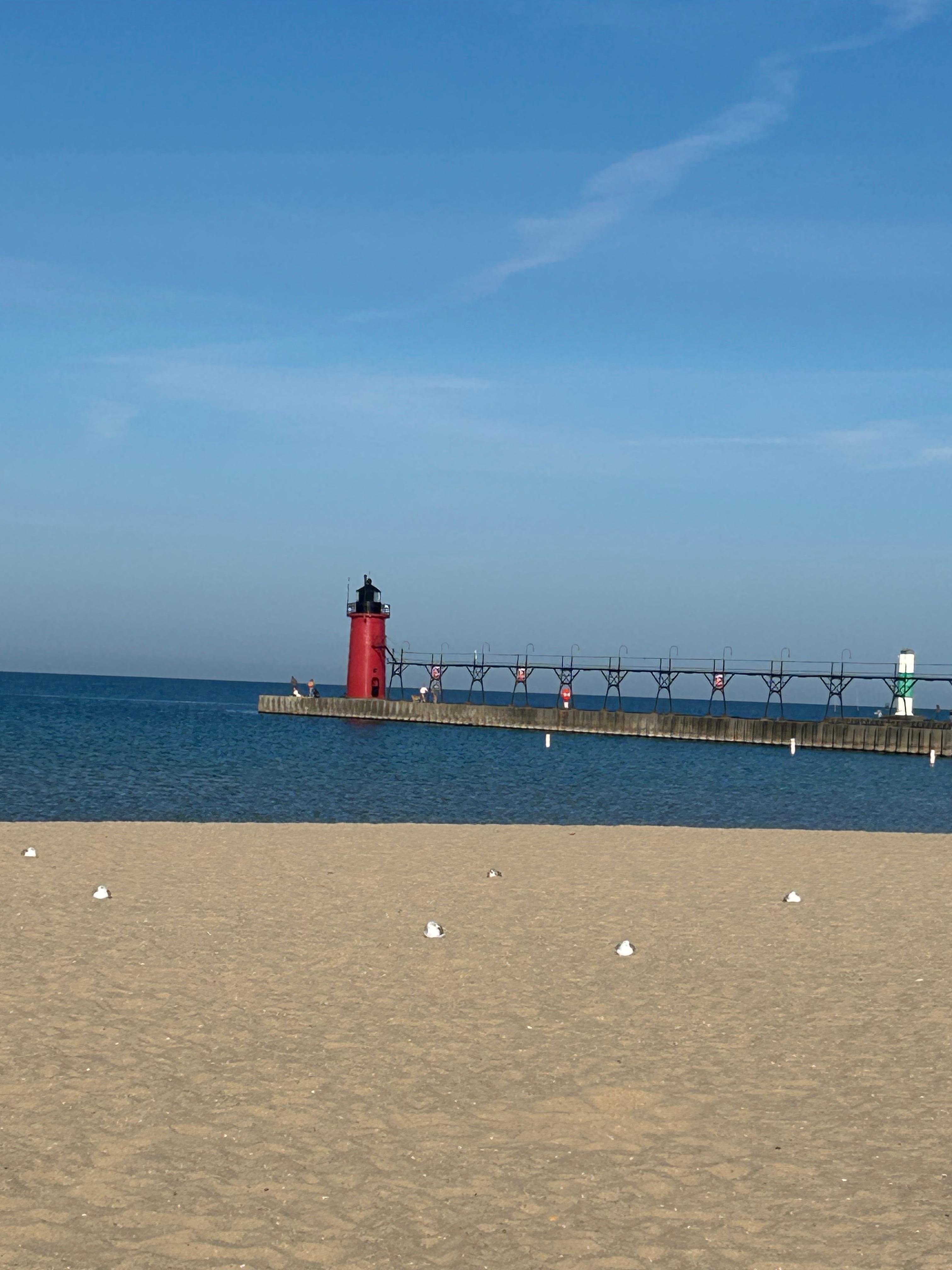 Just a walk to the lake.  Very nice home.  Quiet neighborhood.  Will  rent again.