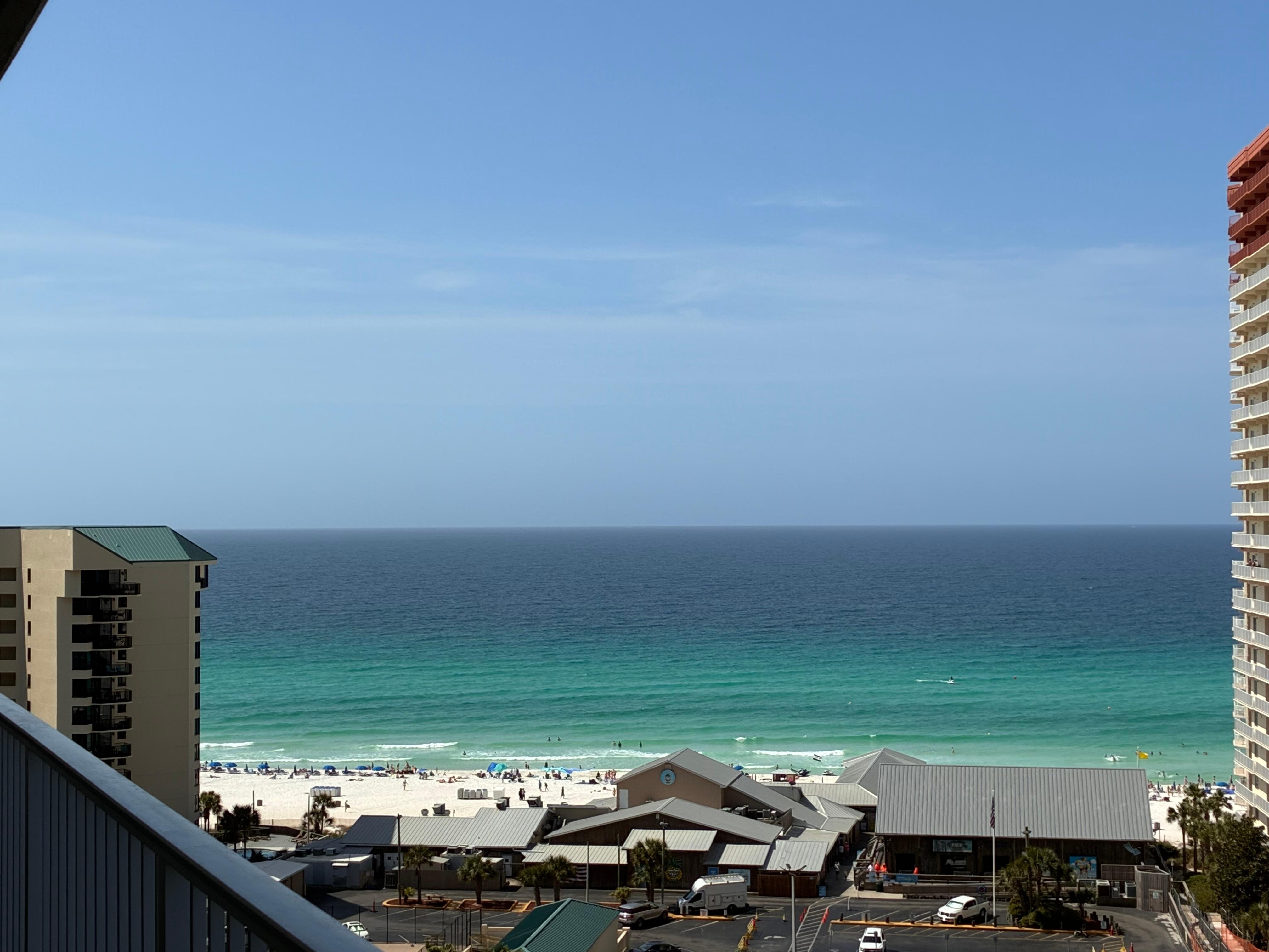 Ocean view from front door