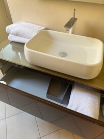 Space to put your toiletries