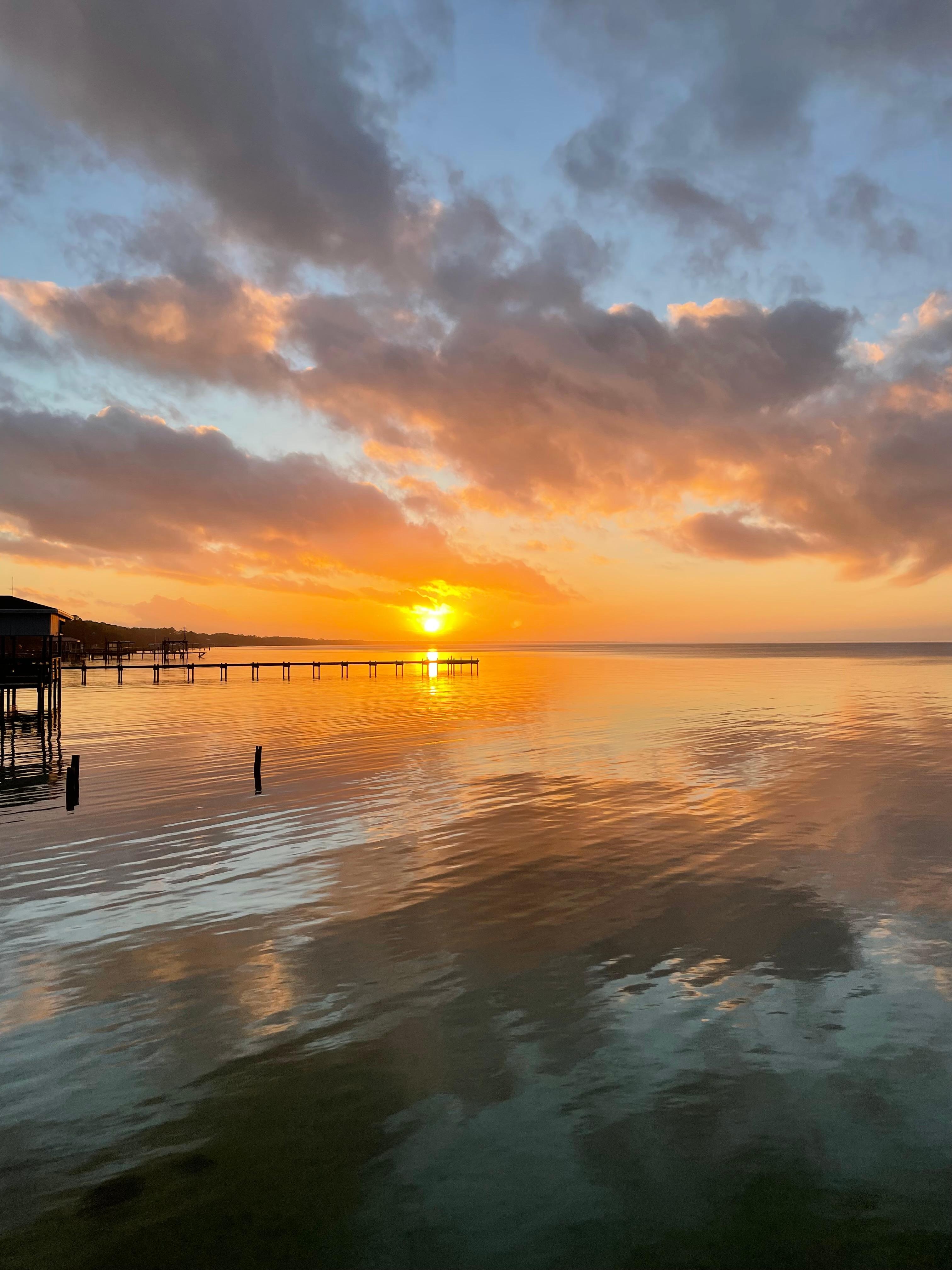 Every sunset seems to look like this.  Gorgeous 