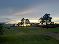 Nice walking/running path along the golf course