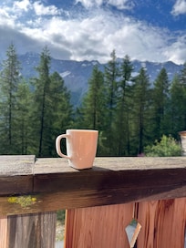 Morning deck view