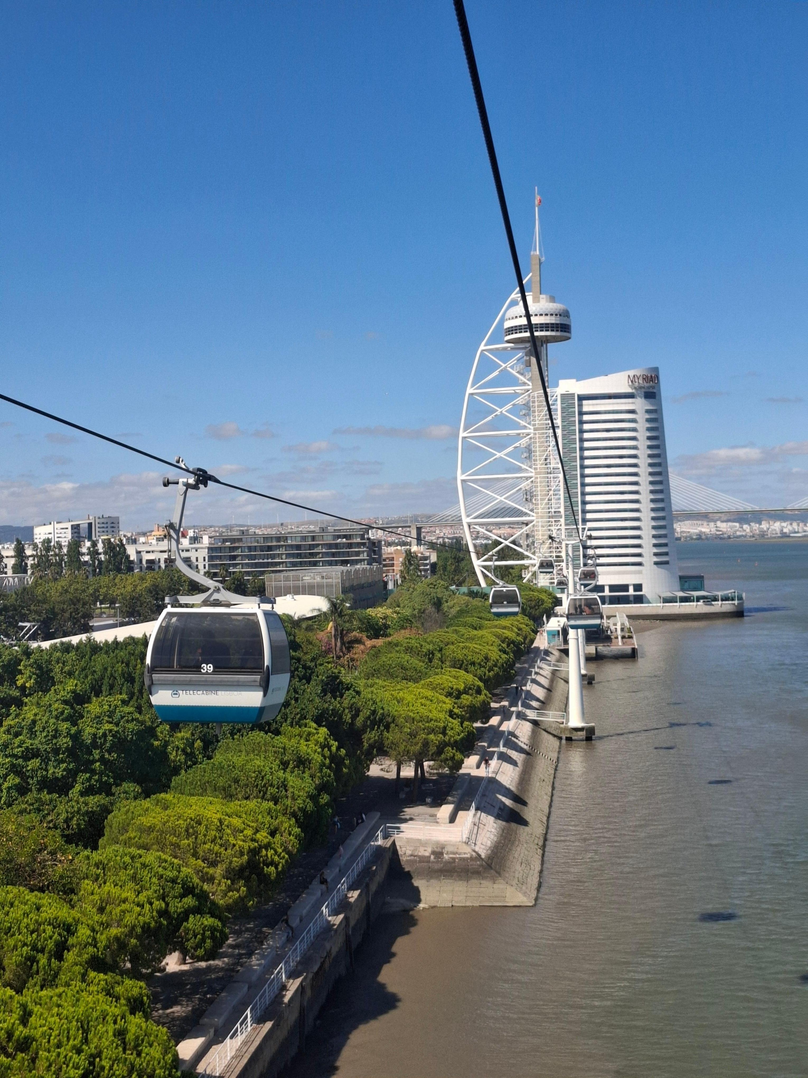 Parque das Nações,  teleférico 
